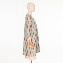 Load image into Gallery viewer, vintage kimono silk coat