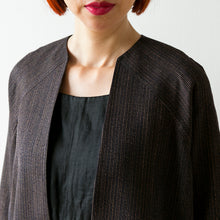 Load image into Gallery viewer, vintage kimono silk coat