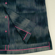 Load image into Gallery viewer, vintage kimono silk shirt