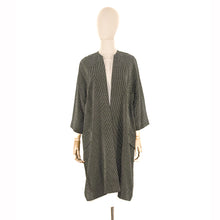 Load image into Gallery viewer, vintage kimono silk coat