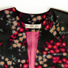 Load image into Gallery viewer, vintage kimono silk coat