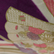 Load image into Gallery viewer, vintage kimono cashmere scarf