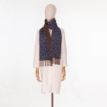 Load image into Gallery viewer, vintage kimono cashmere scarf
