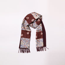 Load image into Gallery viewer, vintage kimono cashmere scarf