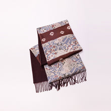 Load image into Gallery viewer, vintage kimono cashmere scarf
