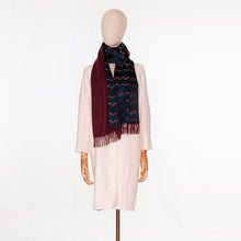 Load image into Gallery viewer, vintage kimono cashmere scarf