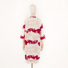 Load image into Gallery viewer, vintage kimono silk coat