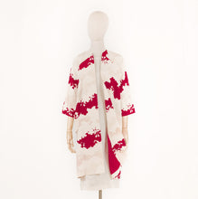 Load image into Gallery viewer, vintage kimono silk coat