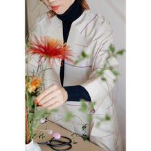 Load image into Gallery viewer, vintage kimono silk coat