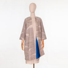 Load image into Gallery viewer, vintage kimono silk coat