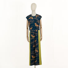 Load image into Gallery viewer, vintage kimono silk jumpsuit