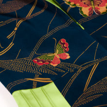 Load image into Gallery viewer, vintage kimono silk jumpsuit