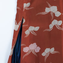 Load image into Gallery viewer, vintage kimono silk dress