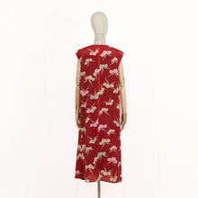 Load image into Gallery viewer, vintage kimono silk dress