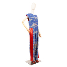 Load image into Gallery viewer, vintage kimono silk jumpsuit