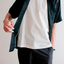 Load image into Gallery viewer, vintage kimono silk shirt