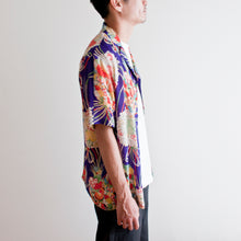 Load image into Gallery viewer, vintage kimono silk shirt