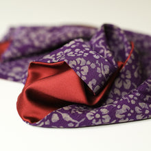Load image into Gallery viewer, vintage kimono petit silk scarf