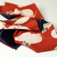 Load image into Gallery viewer, vintage kimono petit silk scarf