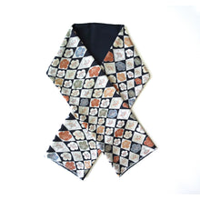 Load image into Gallery viewer, vintage kimono petit silk scarf