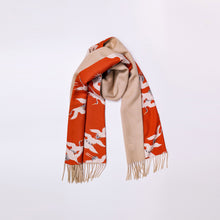 Load image into Gallery viewer, vintage kimono cashmere scarf
