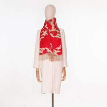 Load image into Gallery viewer, vintage kimono cashmere scarf