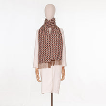Load image into Gallery viewer, vintage kimono cashmere scarf