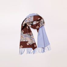Load image into Gallery viewer, vintage kimono cashmere scarf
