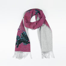 Load image into Gallery viewer, vintage kimono cashmere scarf