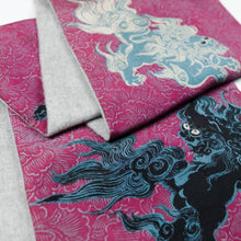 Load image into Gallery viewer, vintage kimono cashmere scarf