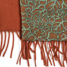 Load image into Gallery viewer, vintage kimono cashmere scarf