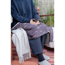 Load image into Gallery viewer, vintage kimono cashmere shawl