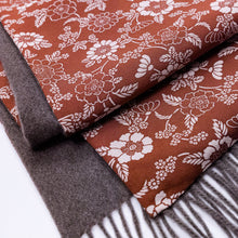 Load image into Gallery viewer, vintage kimono cashmere shawl