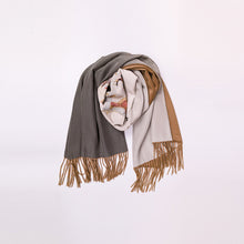 Load image into Gallery viewer, vintage kimono cashmere shawl