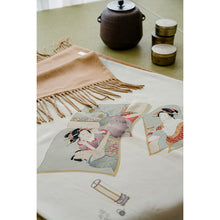 Load image into Gallery viewer, vintage kimono cashmere shawl