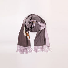 Load image into Gallery viewer, vintage kimono cashmere shawl