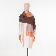 Load image into Gallery viewer, vintage kimono cashmere shawl