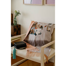 Load image into Gallery viewer, vintage kimono cashmere shawl