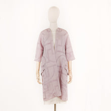 Load image into Gallery viewer, vintage kimono silk coat