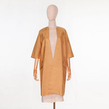 Load image into Gallery viewer, vintage kimono silk coat