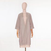 Load image into Gallery viewer, vintage kimono silk coat