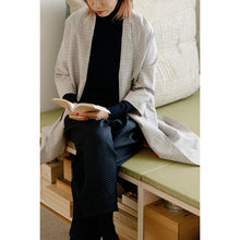 Load image into Gallery viewer, vintage kimono silk coat