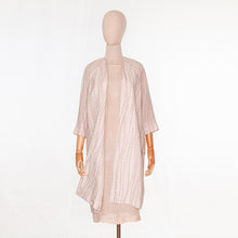 Load image into Gallery viewer, vintage kimono silk coat
