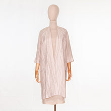 Load image into Gallery viewer, vintage kimono silk coat