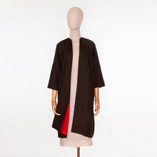 Load image into Gallery viewer, vintage kimono silk coat