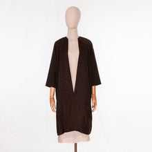 Load image into Gallery viewer, vintage kimono silk coat