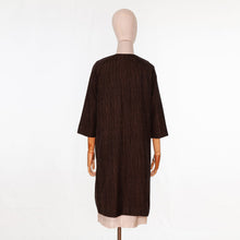 Load image into Gallery viewer, vintage kimono silk coat