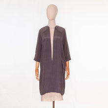 Load image into Gallery viewer, vintage kimono silk coat