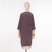 Load image into Gallery viewer, vintage kimono silk coat