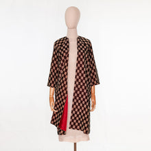 Load image into Gallery viewer, vintage kimono silk coat